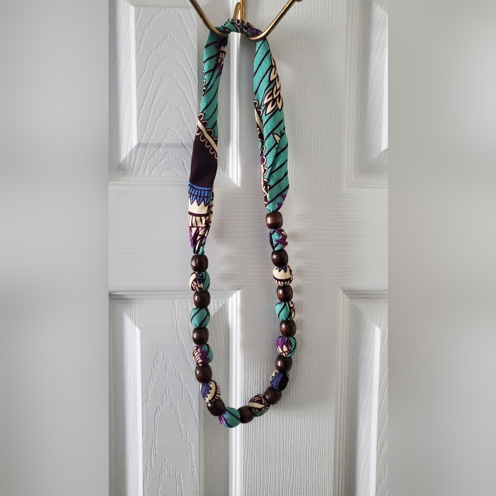 Handmade Necklace - Teal